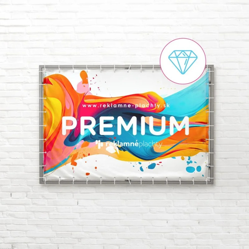 Reklamná plachta PREMIUM | Odolný reklamný banner na mieru